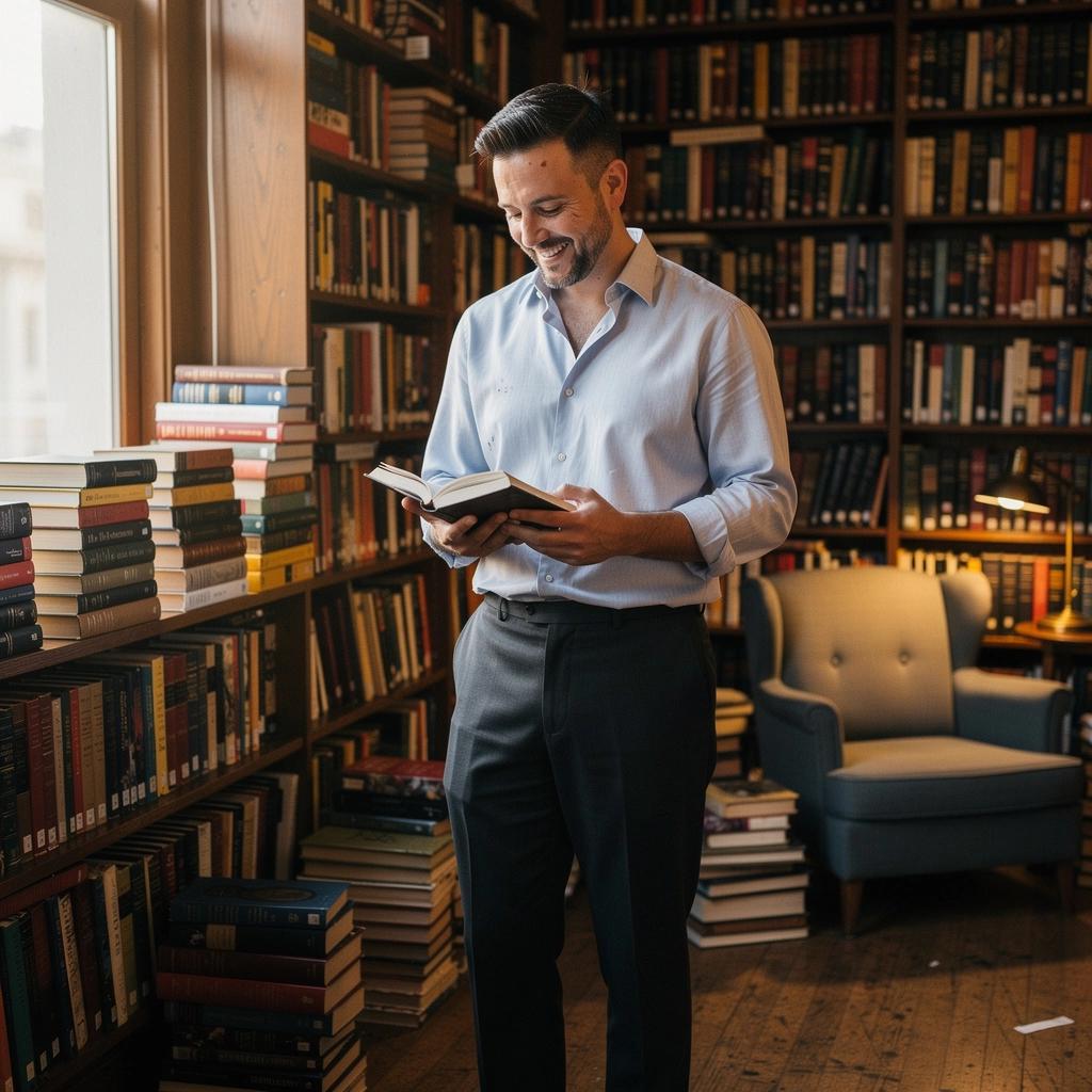 Jan Novák - Vedoucí knihkupectví